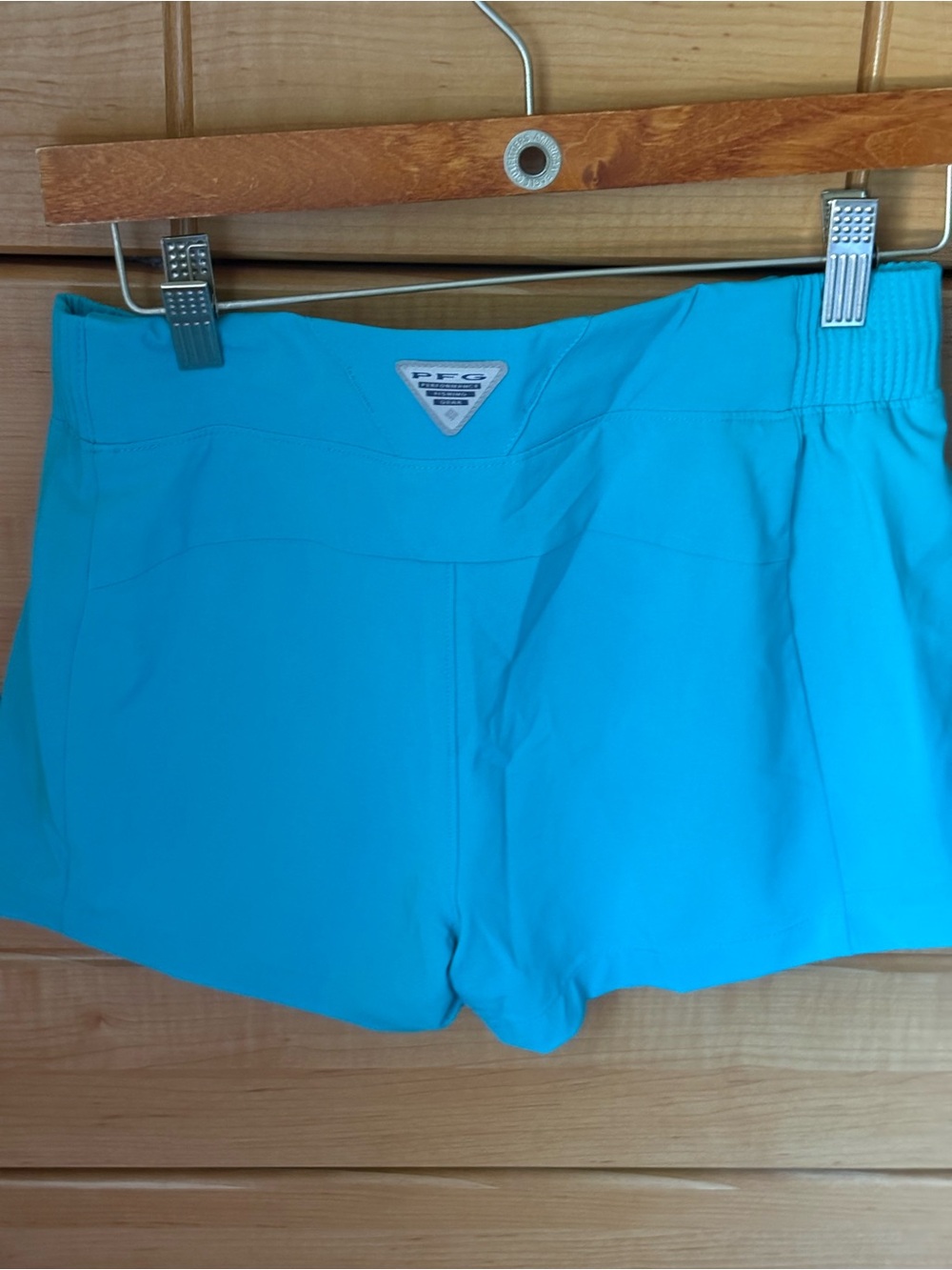 Columbia Women's Tidal II Athletic Shorts Turquoise - Picture 3 of 6